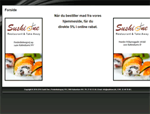 Tablet Screenshot of frederiksborgvej.sushione.dk